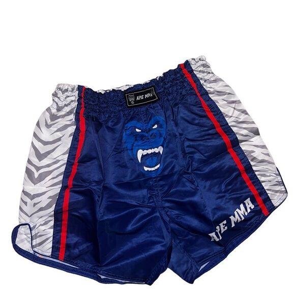 MMA sports shorts Fight Kick Boxing Shorts UFC Cage Fight Retro size 3XL - Picture 11 of 14